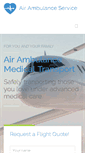 Mobile Screenshot of airambulanceservice.com